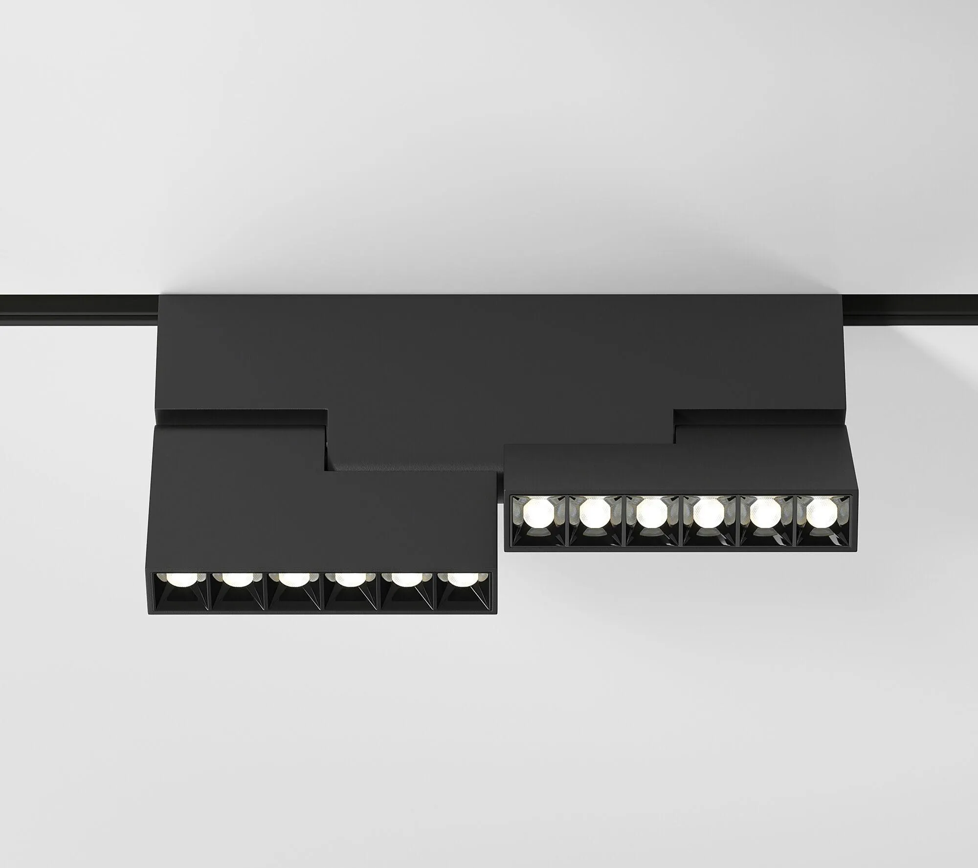 Slim Magnetic Трековый светильник 22W 4000K Mobi (чёрный) 85191/01 a066540