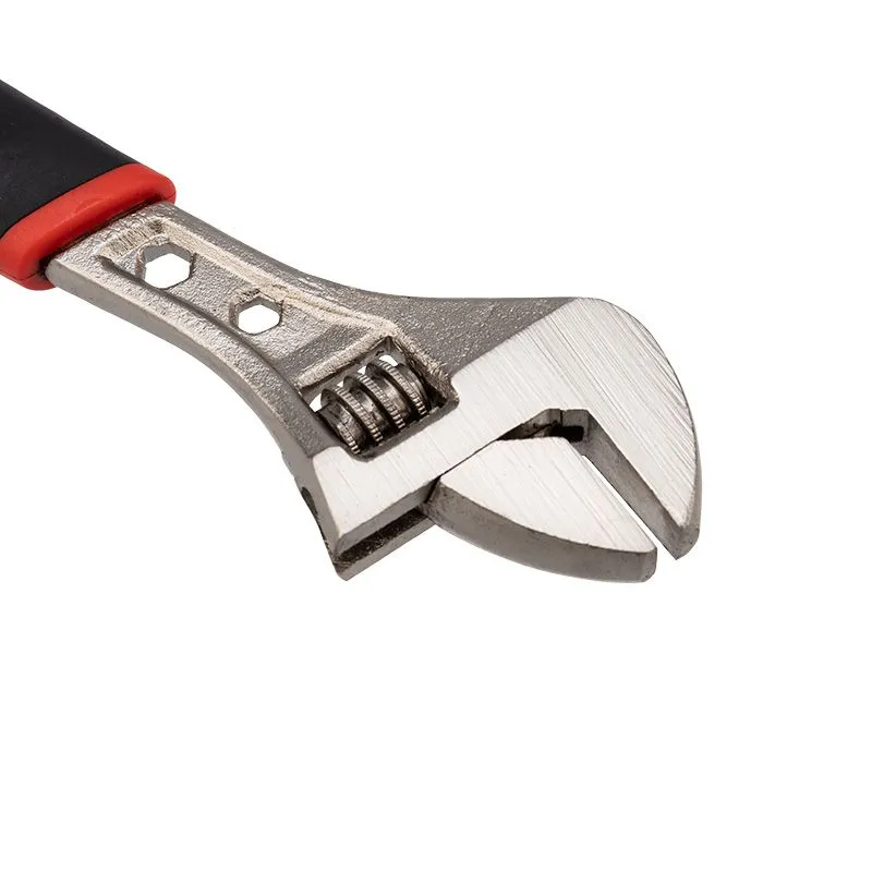 Разводной ключ 150мм никелированный, двухкомпонентная рукоятка REXANT - Фото 2