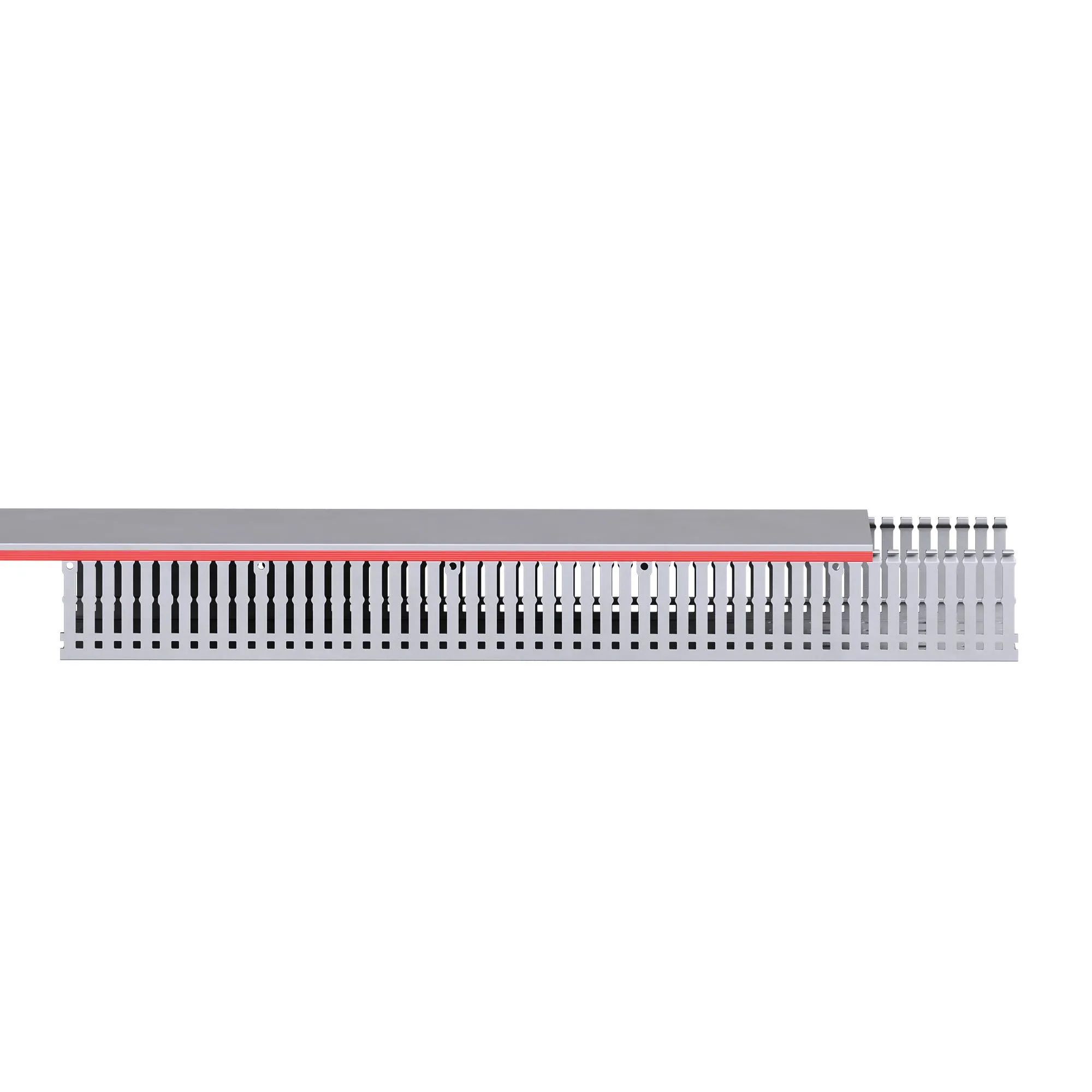 Кабель-канал перфорированный 120х60 L2000 RL6 G DKC 01141RL для комплектации электрического щита - Фото 3