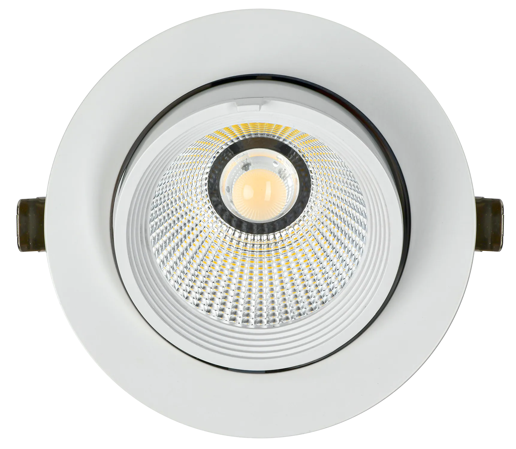 LIGHTING PRO Светильник светодиодный поворотный ДВО 1822 35Вт 4000К IP20 круг белый IEK