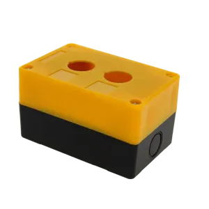 КП102 пластиковый 2 кнопки желтый EKF cpb-102-o