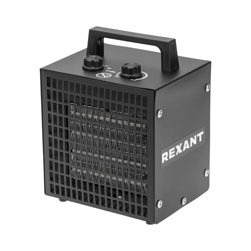 Пушка тепловая электрическая, квадратная, PTC, 2кВт REXANT 60-0041