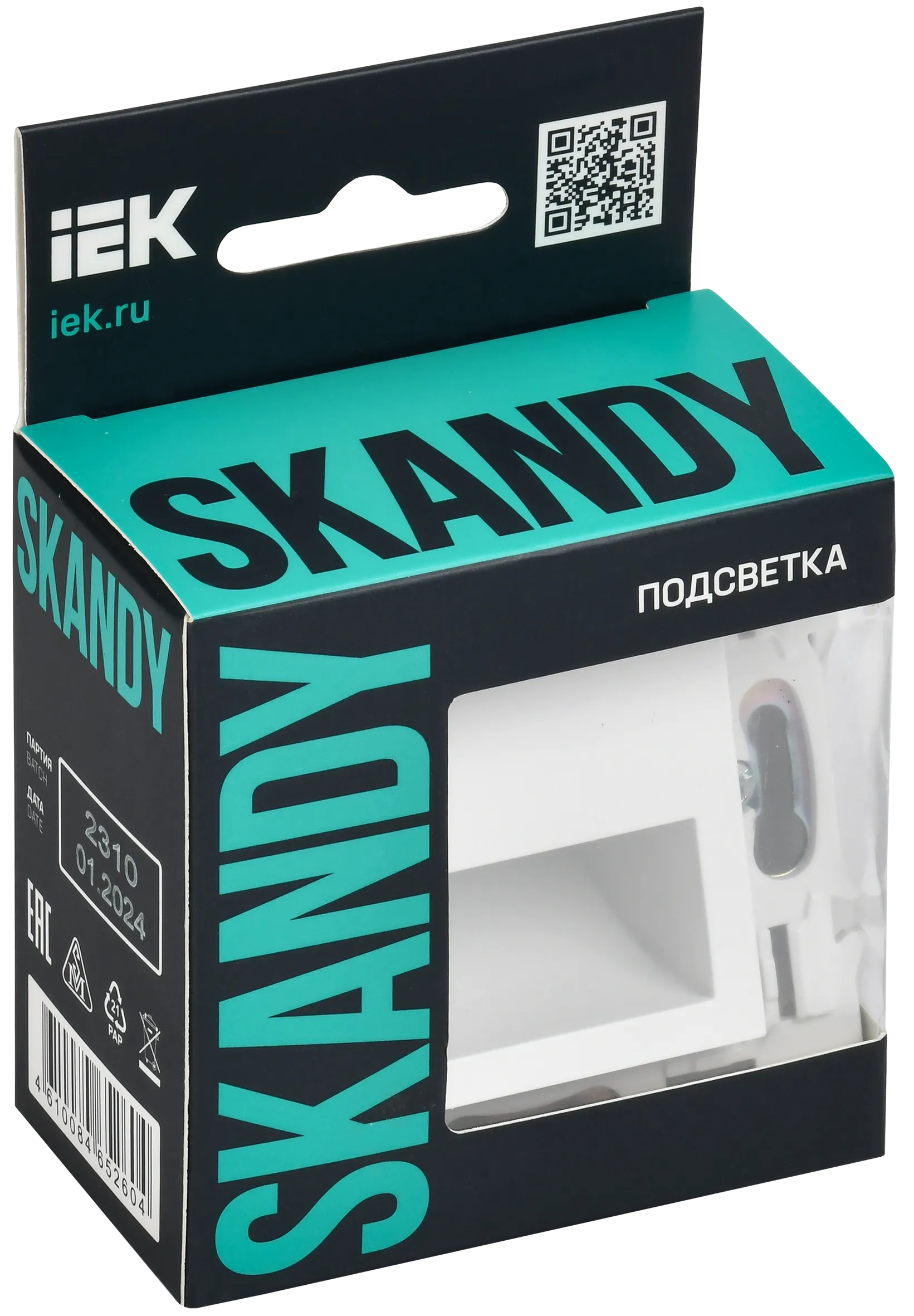 SKANDY Подсветка LED встраиваемая SK-L01W арктический белый IEK для освещения - Фото 2
