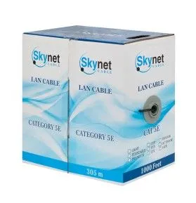 Кабель витая пара кат. 5е UTP indoor 4x2x24 AWG Cu. (100 м) 1693212