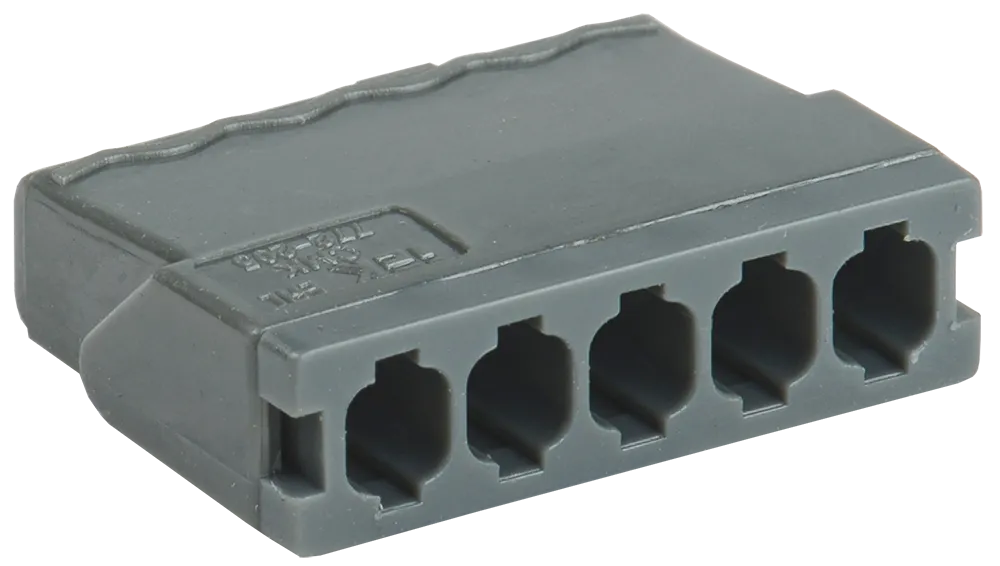 Строительно-монтажная клемма СМК 772-245 компактная с пастой (4шт/упак) IEK