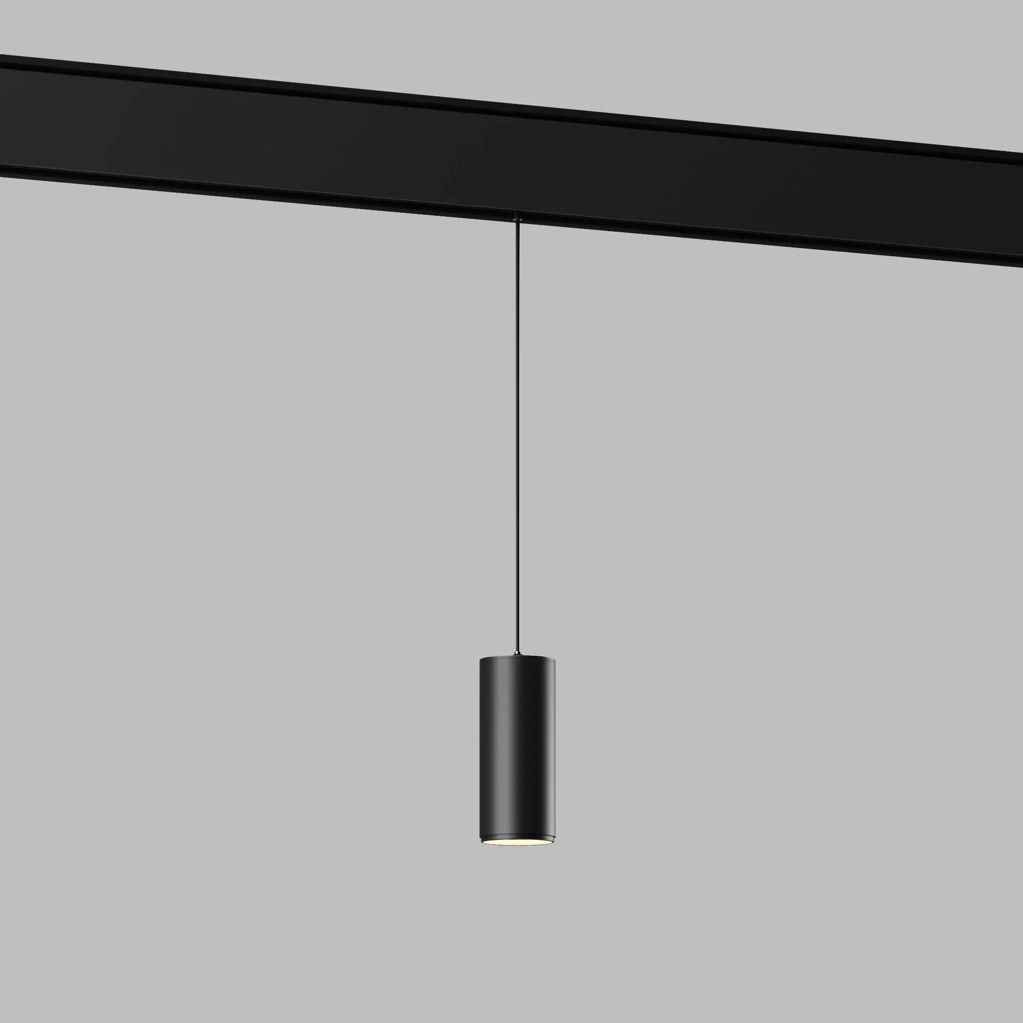 Slim Magnetic Трековый подвесной светодиодный светильник 7W 4200K Amend (чёрный) 85518/01 Elektrosta