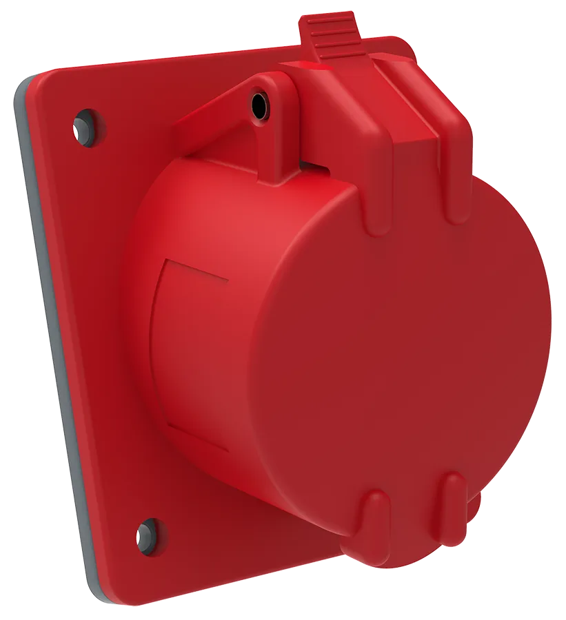 MAGNUM Розетка встраиваемая ССИ-415 16А-6ч/200/346-240/415В 3P+PE+N IP44 IEK