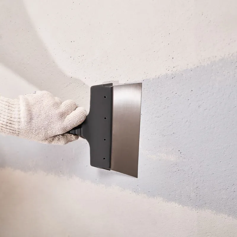 Шпатель фасадный 200 мм нержавеющая сталь, пластмассовая ручка REXANT - Фото 2