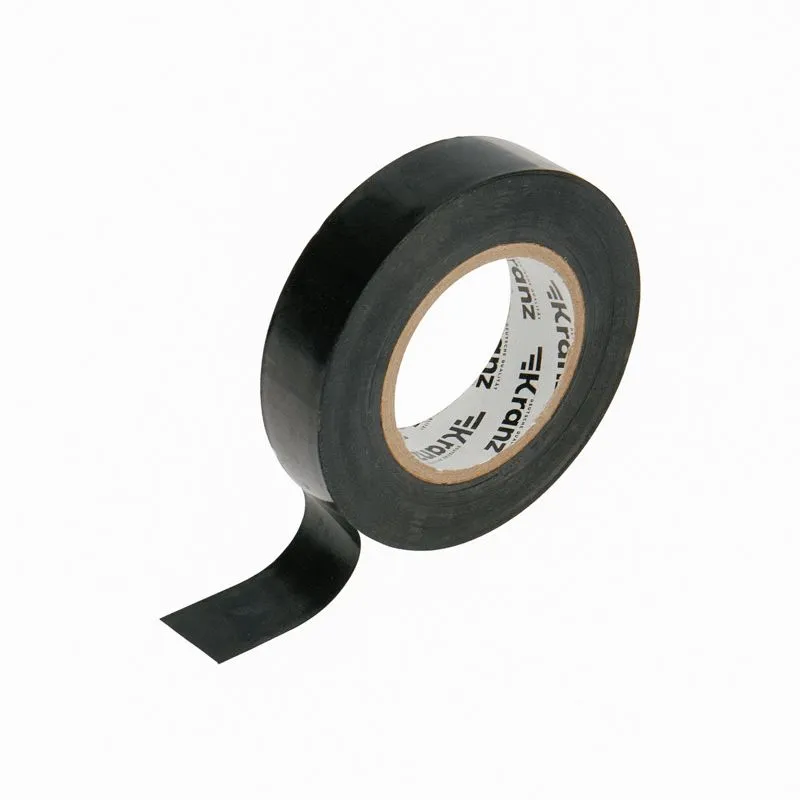 Изолента ПВХ 0,13х19мм, 25м, черная KRANZ - Фото 3