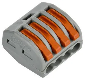 Строительно-монтажная клемма СМК 222-414 (4шт/упак) IEK UKZ20-414-004