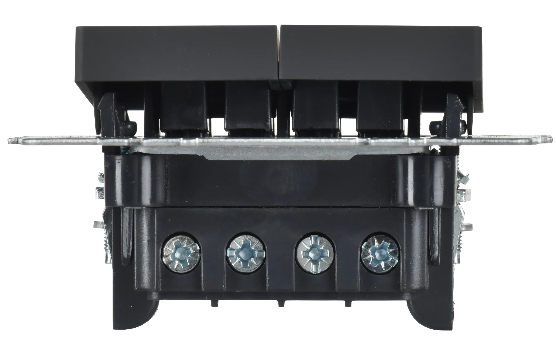 BRITE Выключатель 2-клавишный перекрестный 10А ВС10-2-3-БрГ графит IEK - Фото 4