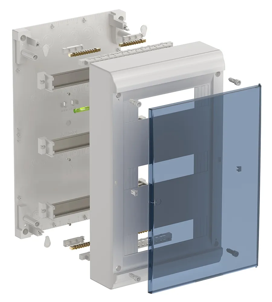 PRIME Корпус пластиковый ЩРН-П-36 модулей навесной белый IP41 IEK - Фото 2