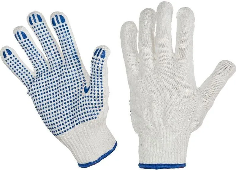 Перчатки рабочие ТОЧКА с ПВХ-покрытием (10 класс, 10 разм) EKF Master pe10ct-10-mas