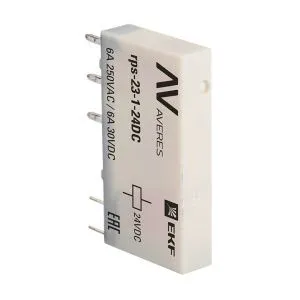 Реле промежуточное РП slim 23/1 6A 24В DC 