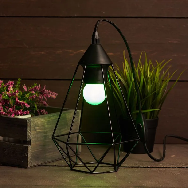 Лампа накаливания, диаметр 45мм, E27, 10Вт, зеленая колба, 230В NEON-NIGHT - Фото 4