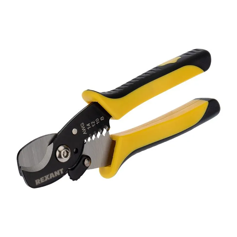 Кабелерез HT-50A МАСТЕР диаметр до 13,5мм, с функцией зачистки кабеля 0,5-6мм² REXANT - Фото 4