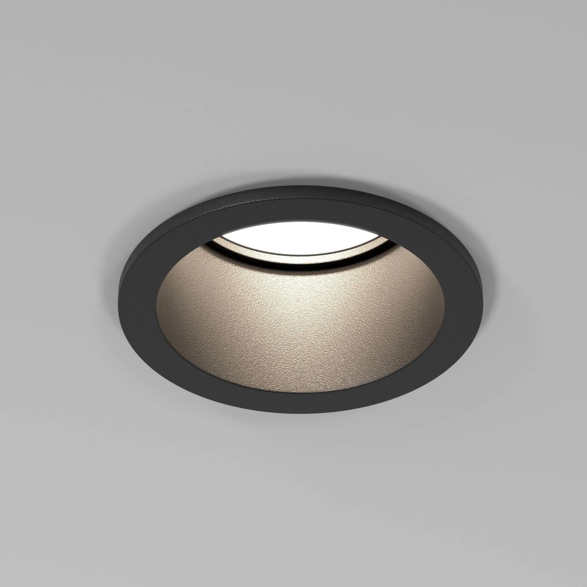 Светильник встраиваемый GU10 чёрный 25002/01 Elektrostandard a064242