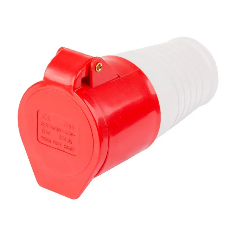 Розетка 224 переносная 3Р+РЕ 32А 380В IP44 REXANT - Фото 2