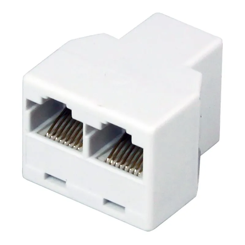 Переходник сетевой LAN, гнездо 8Р8С (RJ-45) - 2 гнезда 8Р8С (RJ-45) REXANT - Фото 4
