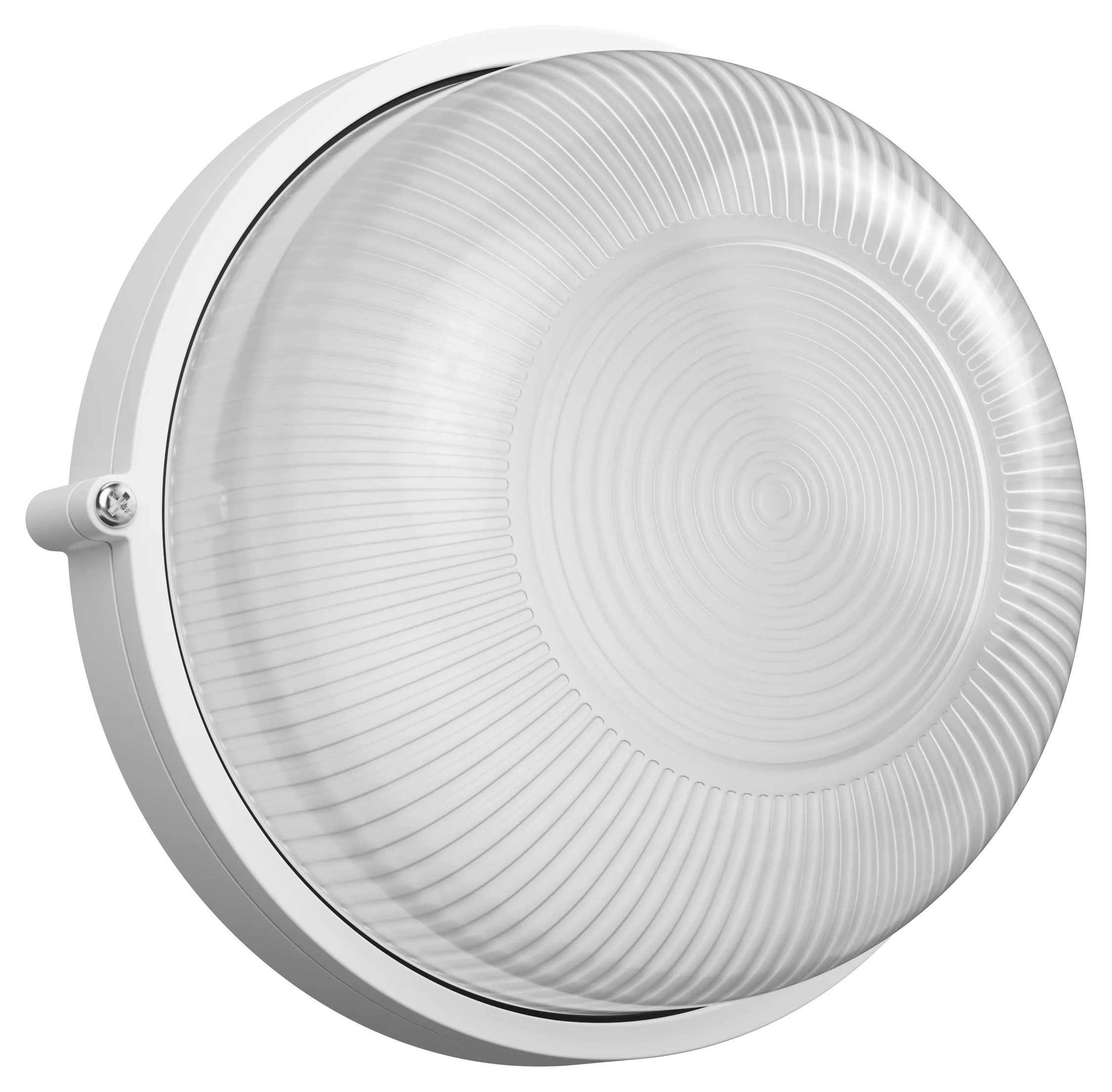 Светильник НПП1301 круг 60Вт IP54 белый IEK