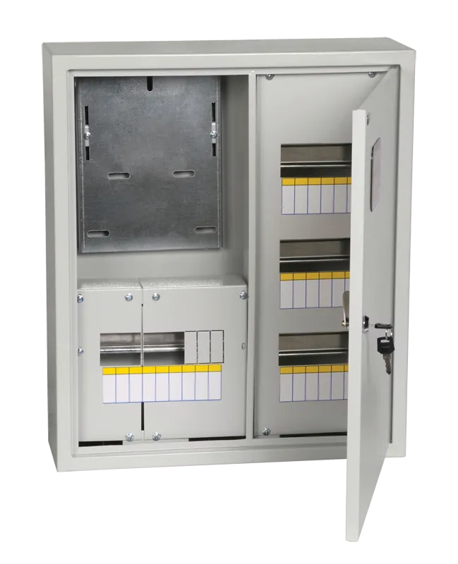 TITAN Корпус металлический ЩУРн-3/24 (560х480х165мм) IP31 IEK MKM32-N-24-31-ZO