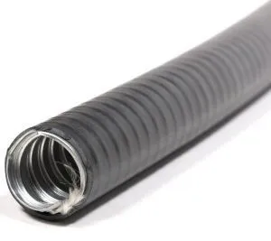 Металлорукав в пвх  изоляции МПГ нг  15  (50 м/уп.) черный ГОФРОМАТИК (ЗЭТАРУС) zeta42811