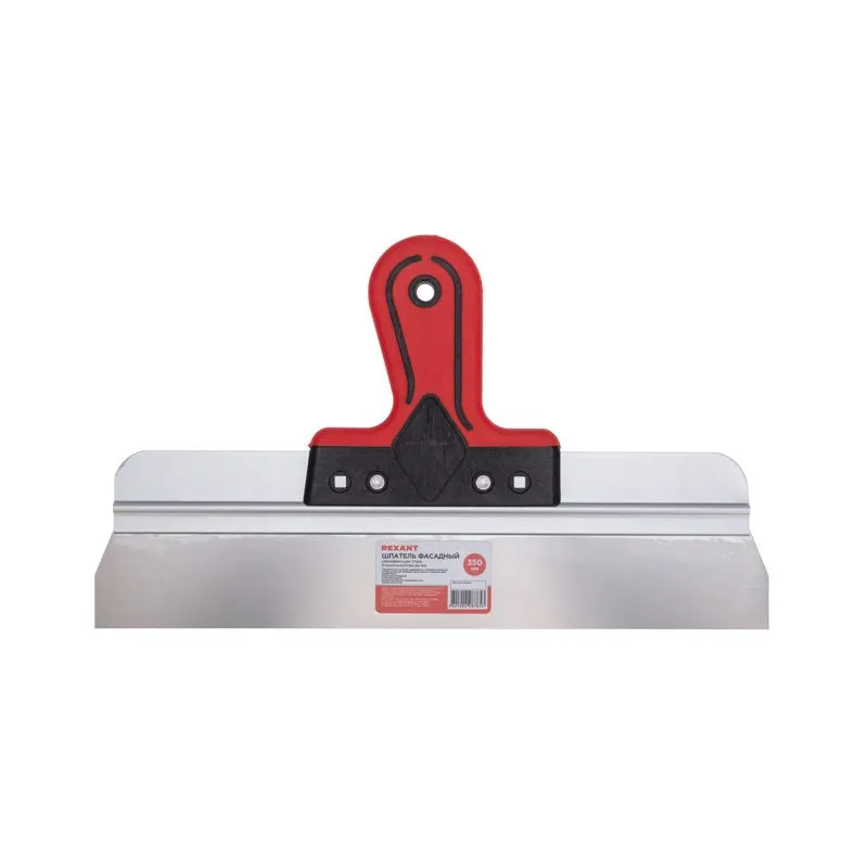 Шпатель фасадный, нержавеющая сталь, 350мм, 2-компонентная ручка REXANT - Фото 2