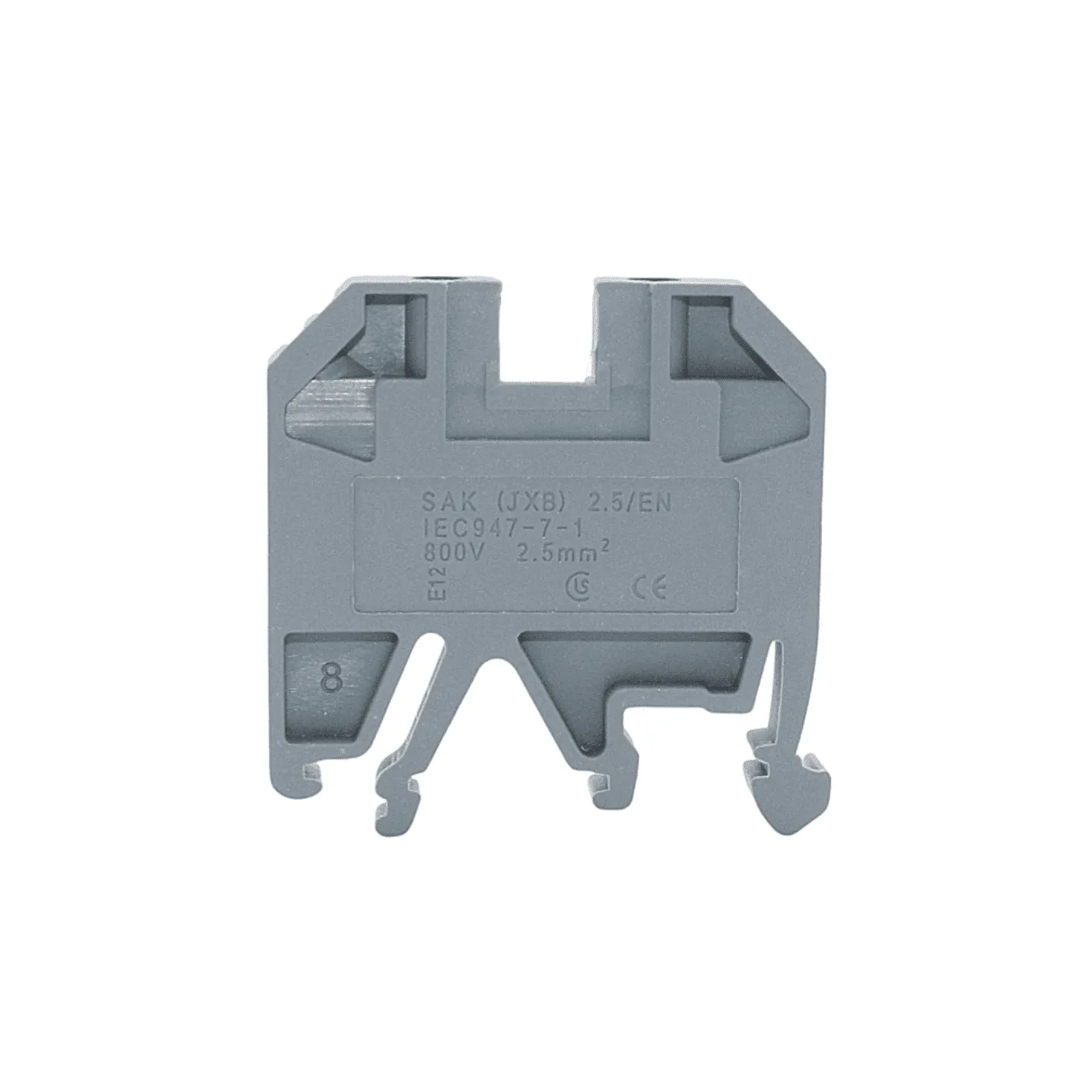 Зажим наборный ЗНИ-2,5мм2 серый DEKRON - Фото 3