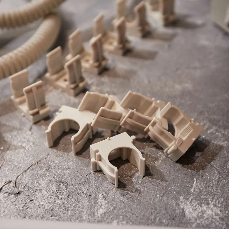 Крепеж-клипса для монтажного пистолета Ø 20 мм, серая (100 шт/уп) REXANT - Фото 4