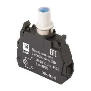 Лампа сменная c основанием XB4 синяя 400В XB4-ELL-B