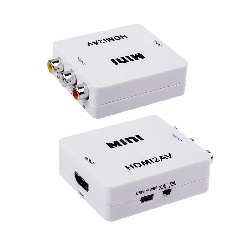 Конвертер HDMI на 3 RCA, пластик, белый REXANT 17-6931