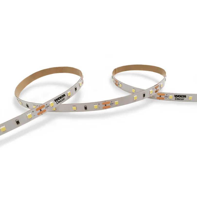 Светодиодная лента WOLTA Decor WLS2835-6W/4000/24H60-01 SMD2835 6Вт 4000К 24В IP20 60led/m 1/100 (5м