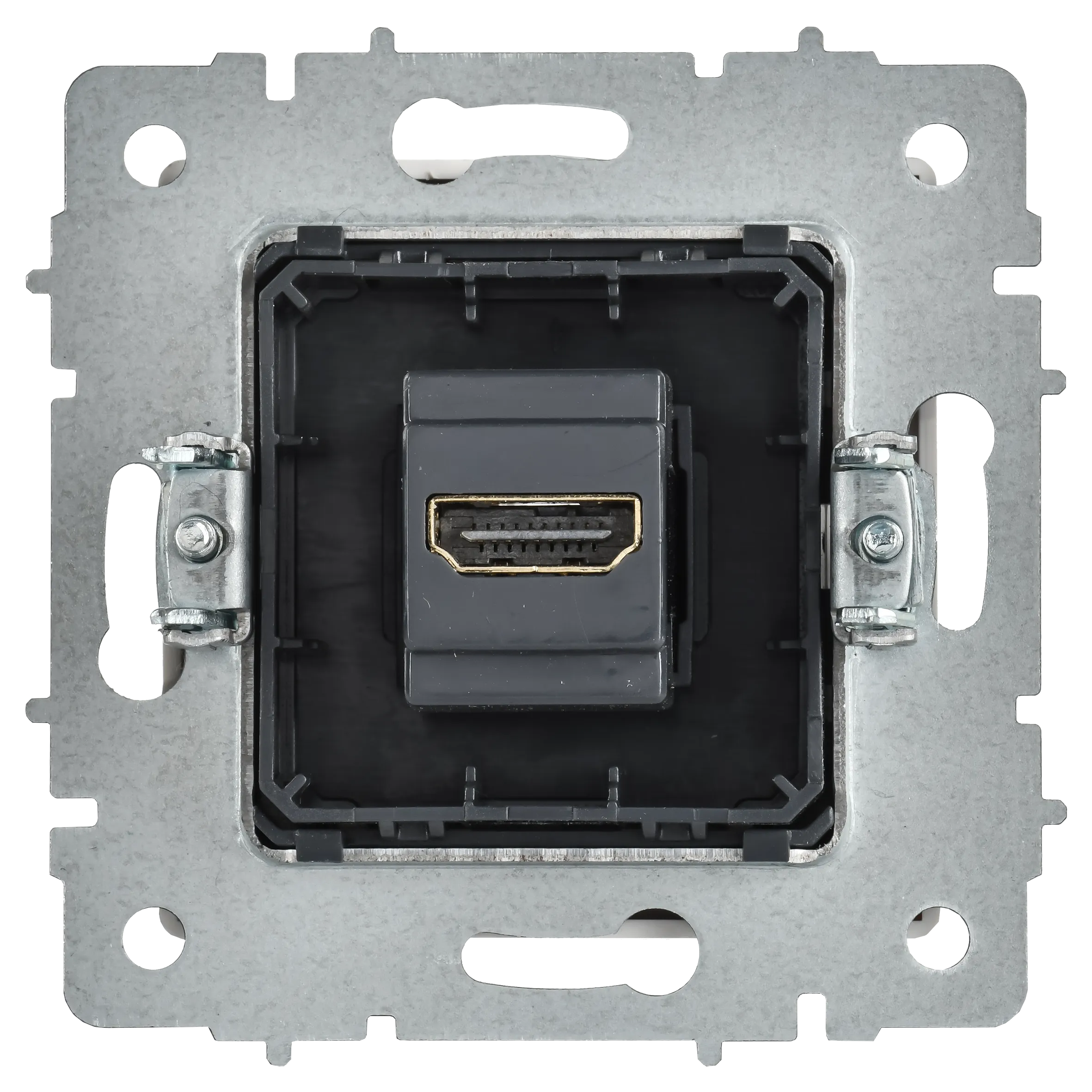 BRITE Розетка HDMI РHDMI-0-БрАБ арктический белый IEK - Фото 3