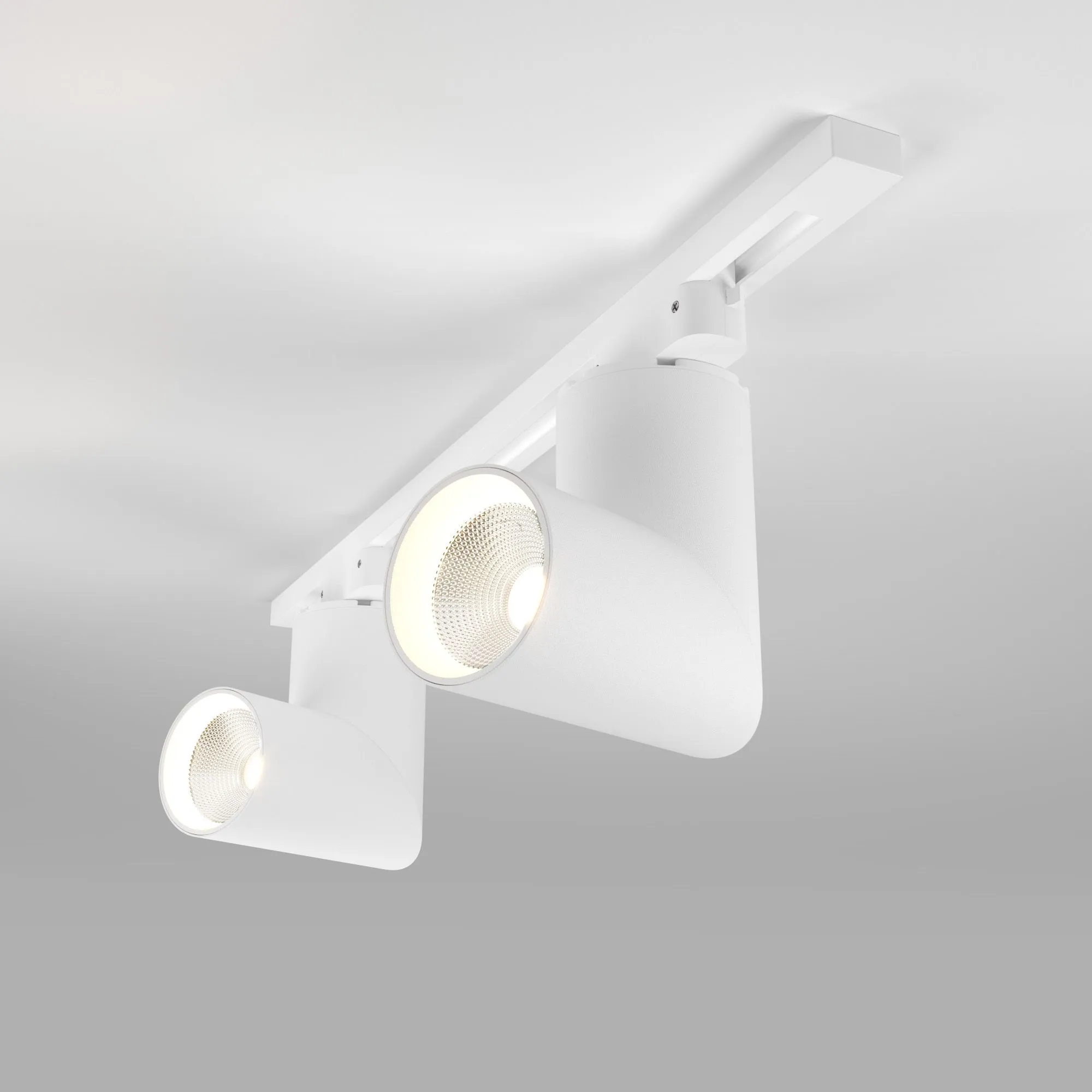 Светильник светодиодный трековый для однофазного шинопровода Corner Белый 15W 4200K LTB33 Elektrosta - Фото 3