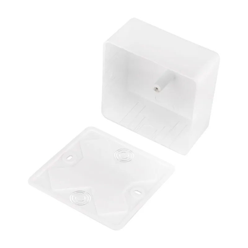 Коробка распаячная ОУ для кабель-канала 100х100х50 мм, белая, IP40 REXANT - Фото 3