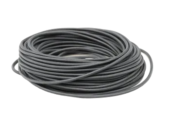 Провод монтажный круглый ПВХ 2х0,75, цвет - графит, ТМ "МЕЗОНИНЪ", бухта 25м. GE70160-38