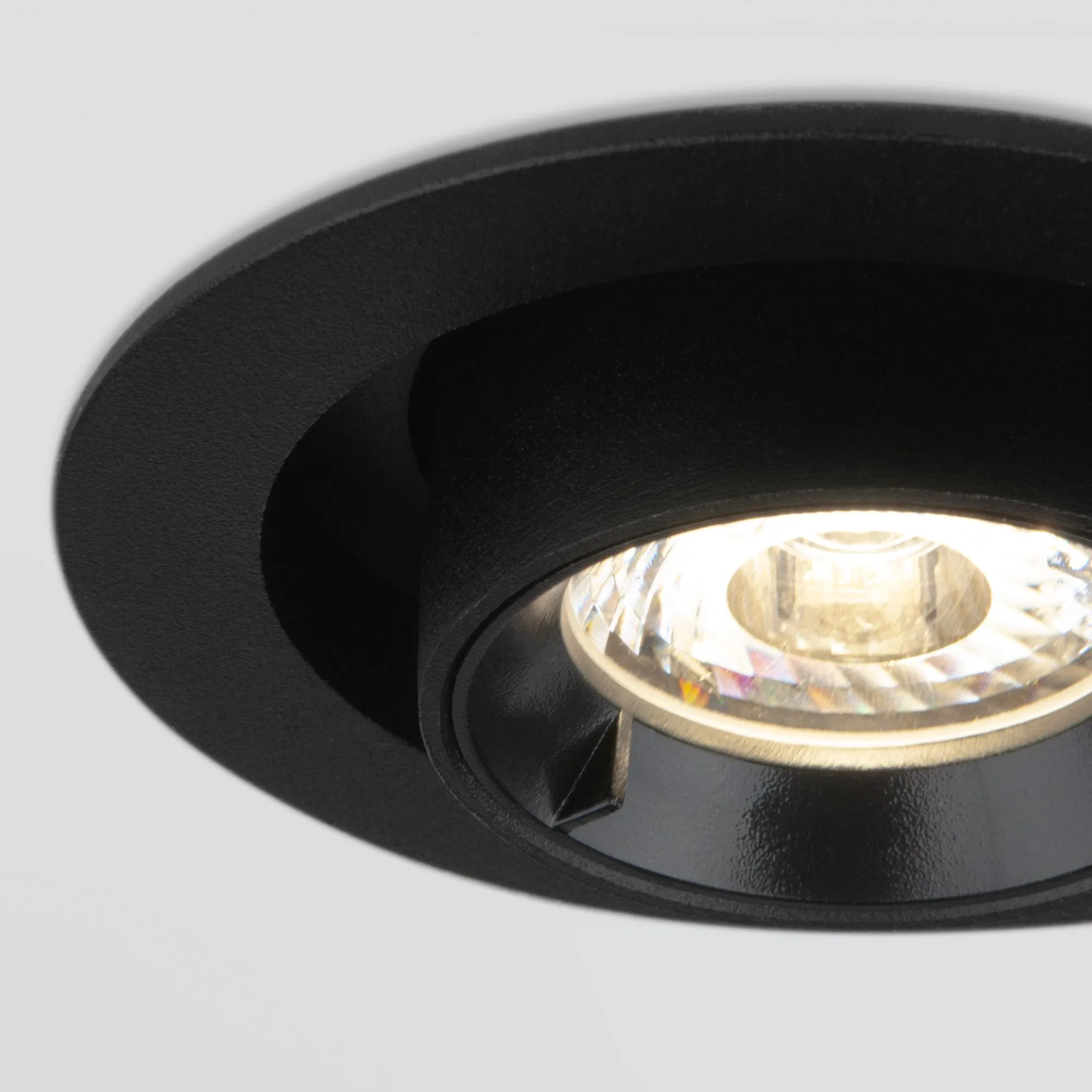 Светильник светодиодный встраиваемый точечный 9917 LED 10W 4200K черный матовый Elektrostandard - Фото 4