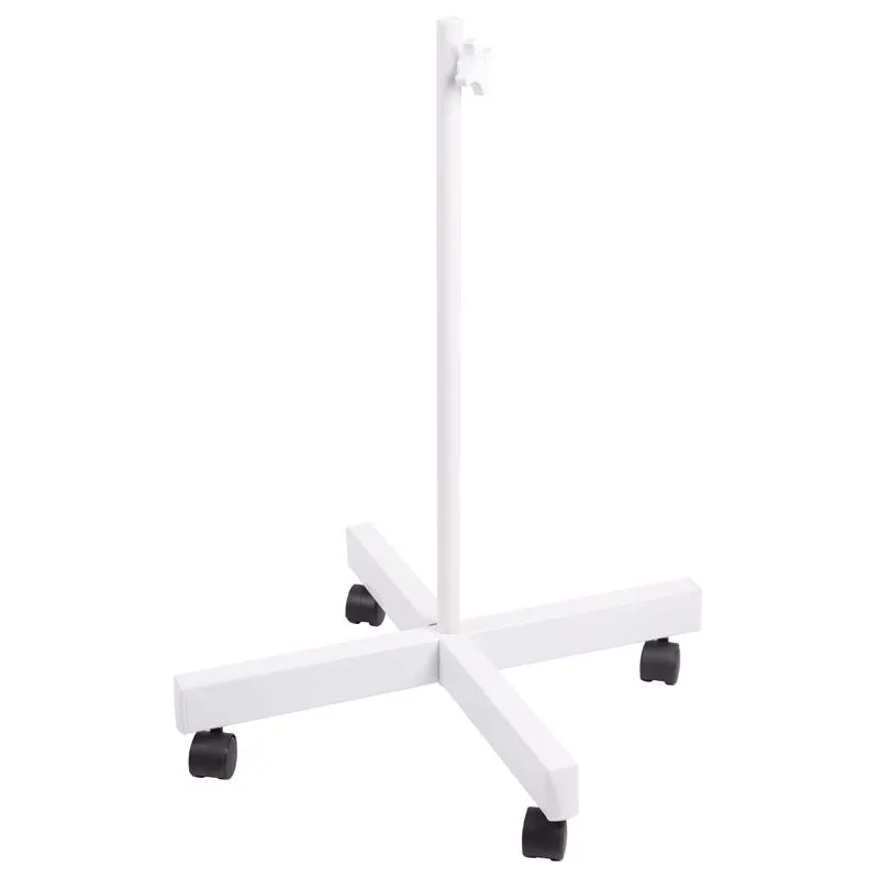 Стойка (штатив) напольная мобильная для луп с подсветкой, четырехлучевая, белая REXANT 31-0830