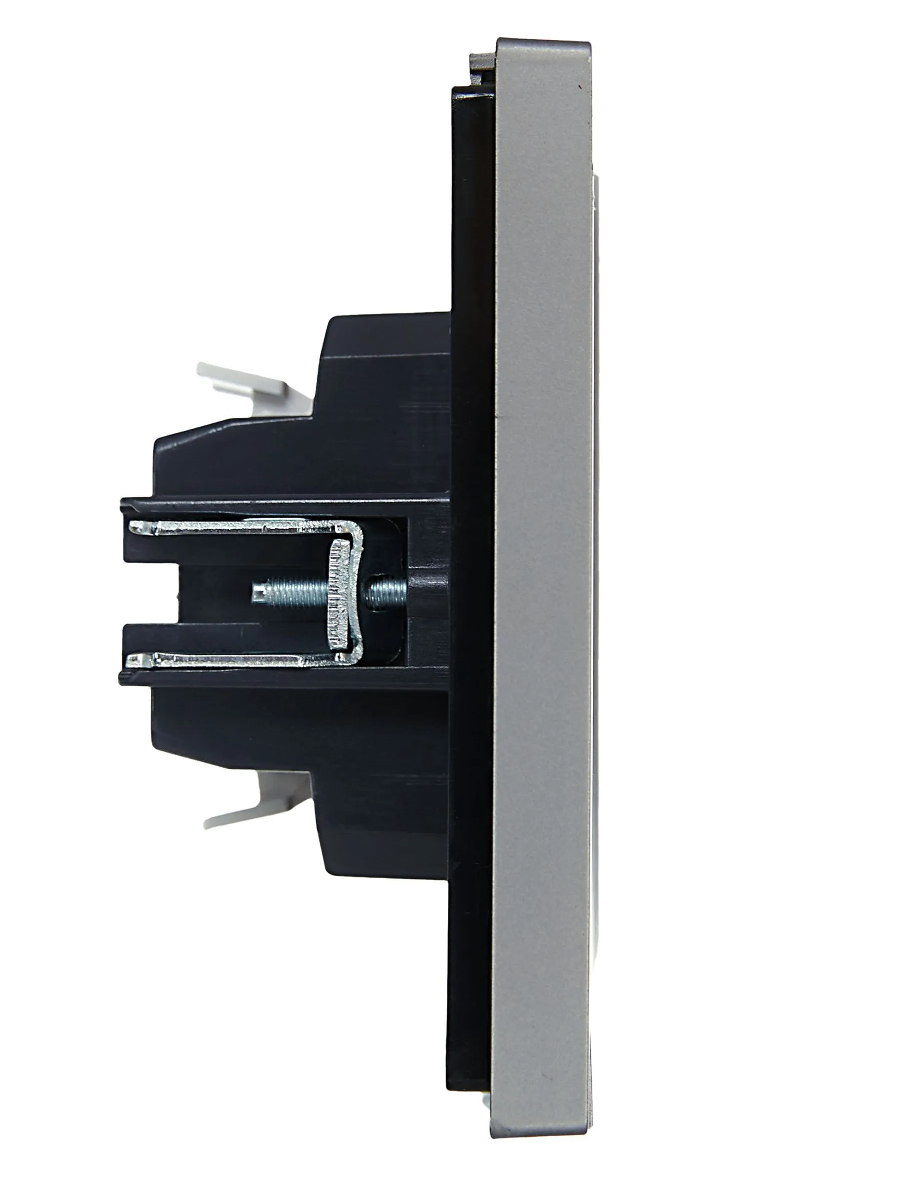 FORTE&PIANO Выключатель 2-клавишный с индикацией 10А FP506 сталь IEK - Фото 6