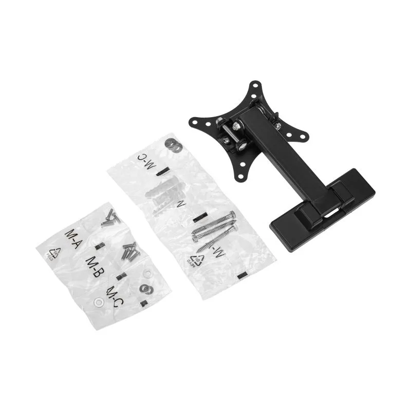 Кронштейн для телевизора 13"-27", наклонно-поворотный, 1 колено, серия HOME REXANT - Фото 2