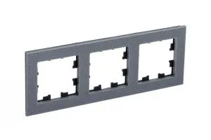 Рамка 3-м AtlasDesign Nature мрамор айс грей SE ATN343203 1308007