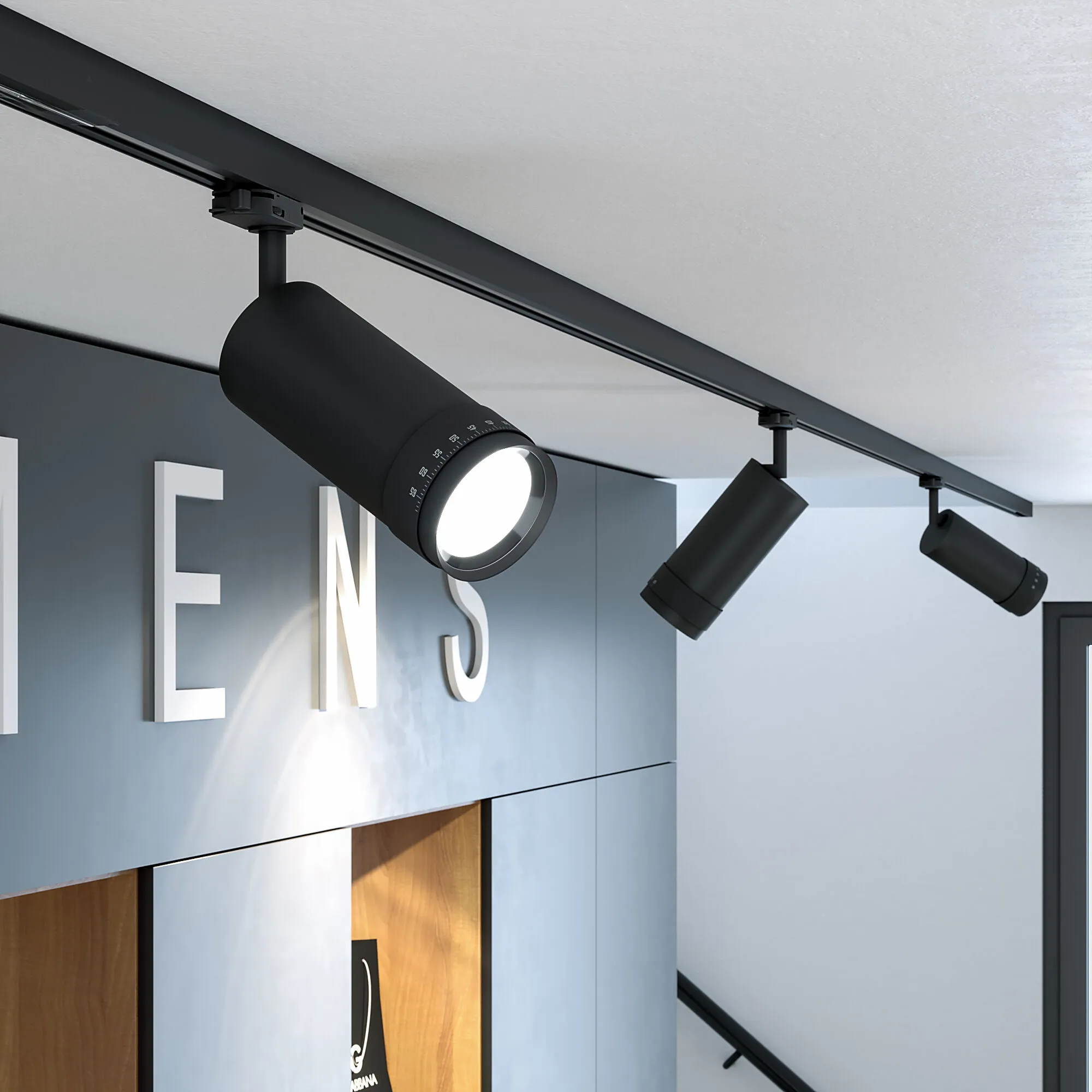 Vary чёрный 30W 4200K трехфазный 85517/01 Elektrostandard - Фото 2