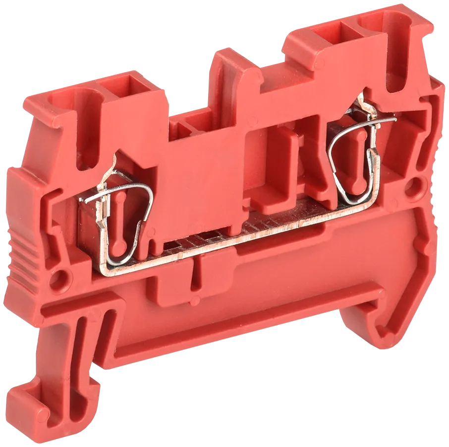 Клемма пружинная КПИ 2в-2,5 31А красная IEK