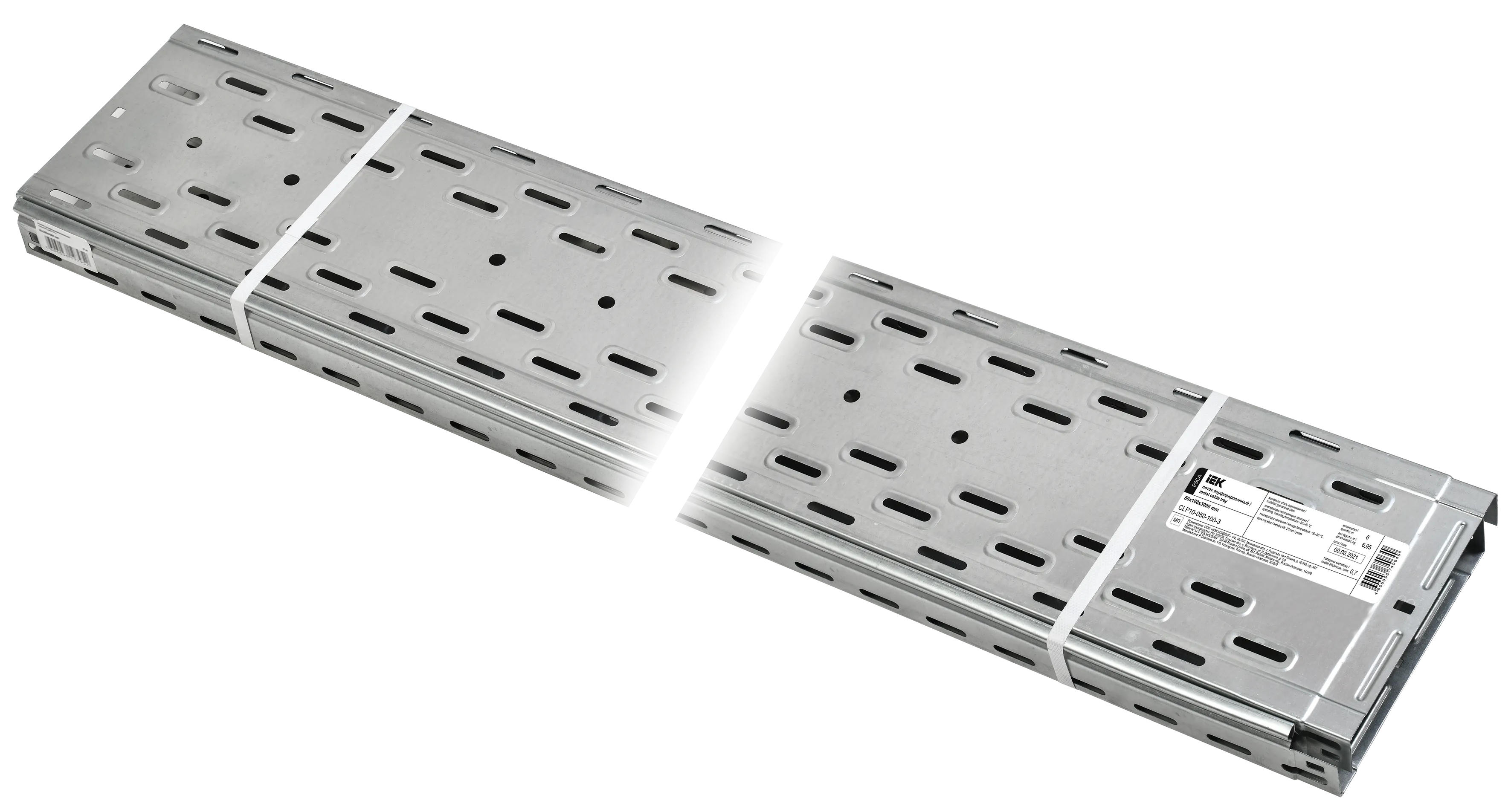 ESCA Лоток перфорированный 50х100х3000 IEK - Фото 2