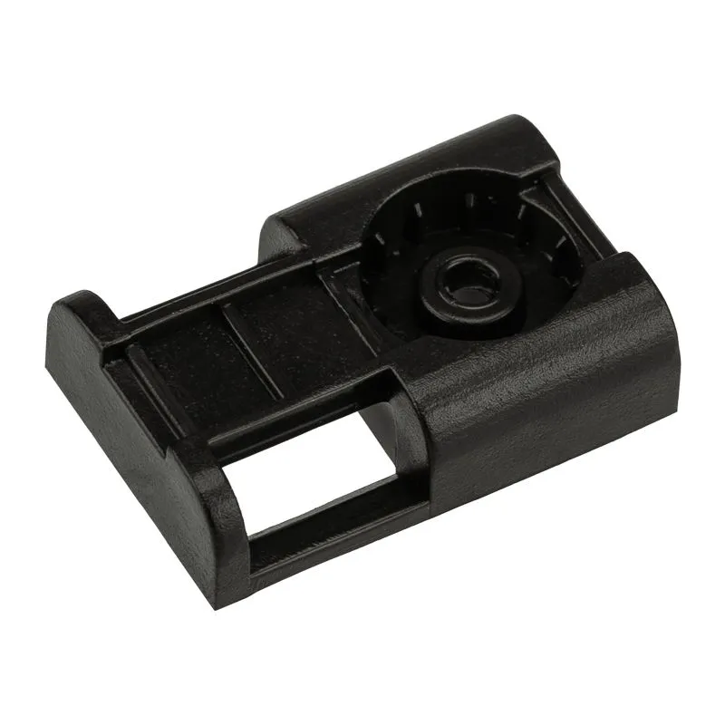 Площадка под стяжку для прямого монтажа, черная (100 шт/уп) REXANT