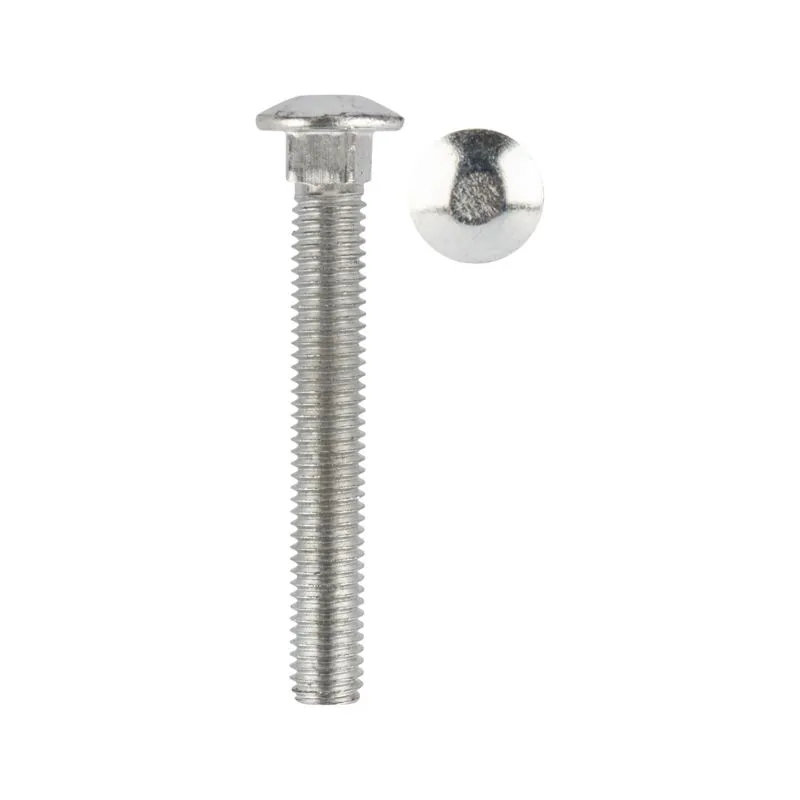 Болт мебельный KRANZ DIN 603, 8х50,  пакет (4шт.) - Фото 2