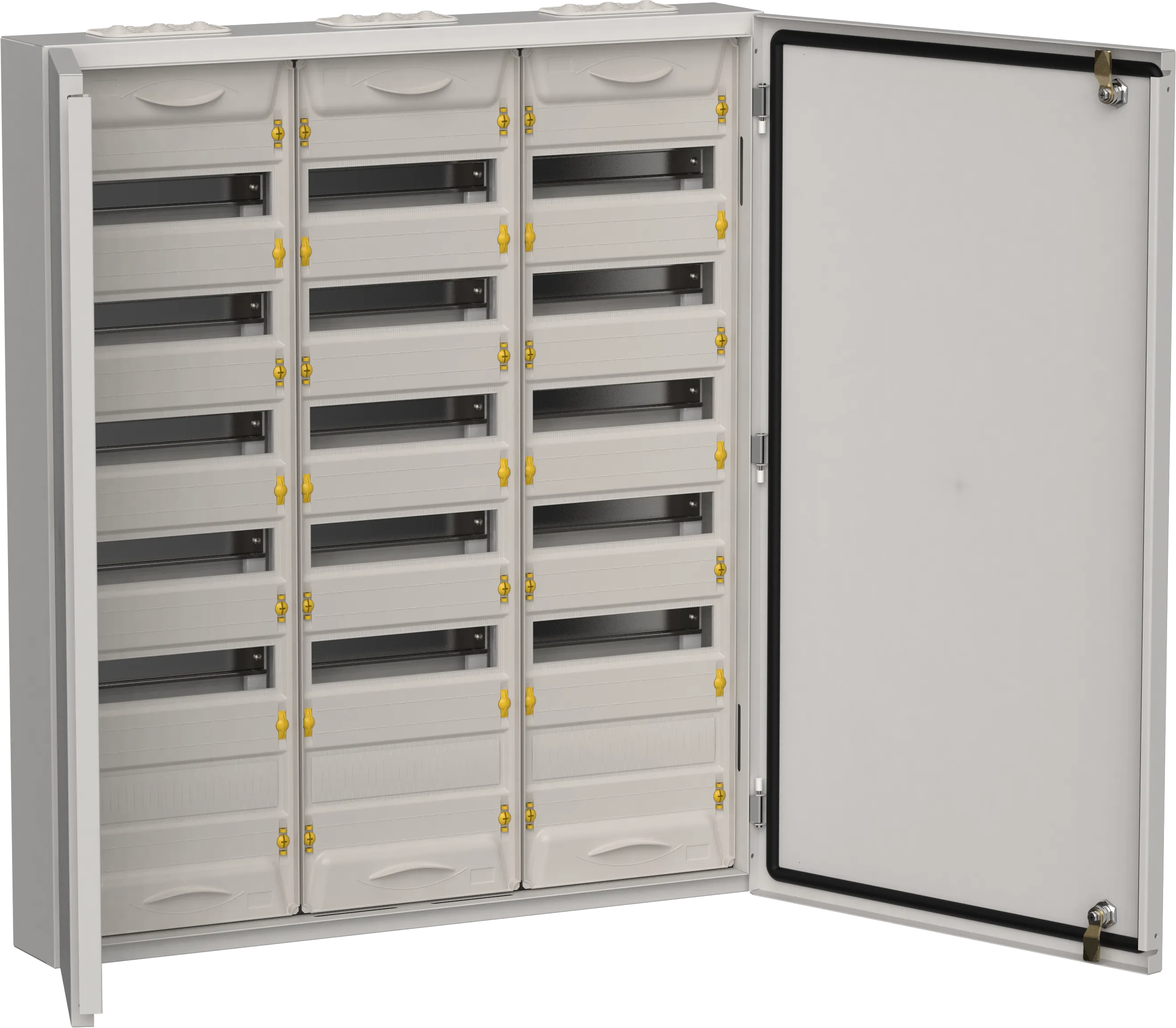 TITAN 5 Корпус металлический ЩРн-216 (3х72) 960х830х140мм IP54 серый (две двери) IEK