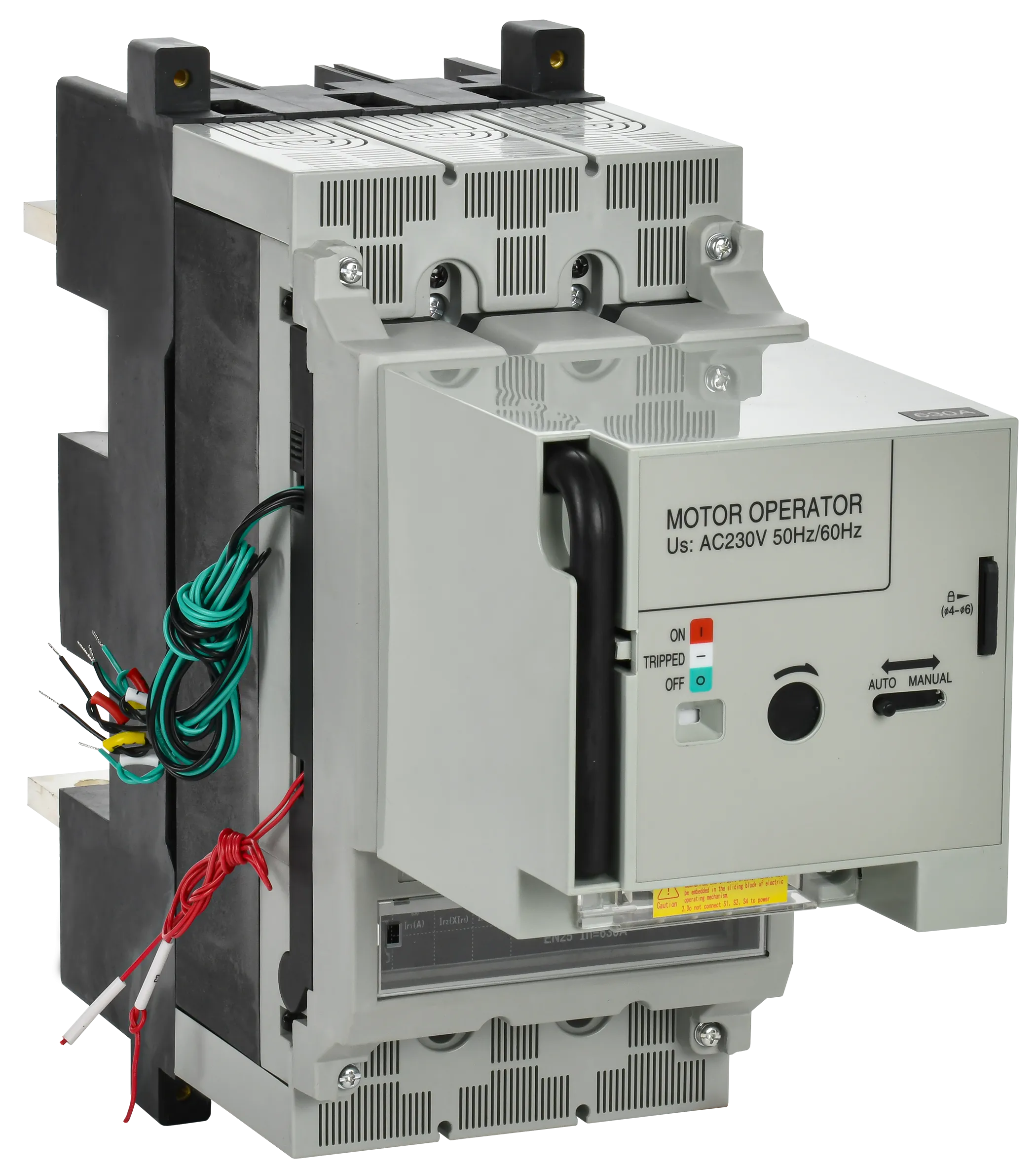 ARMAT Автоматический выключатель в литом корпусе 3P типоразмер I 85кА 630А расцепитель электронный стандартный с комплектом аксессуаров IEK