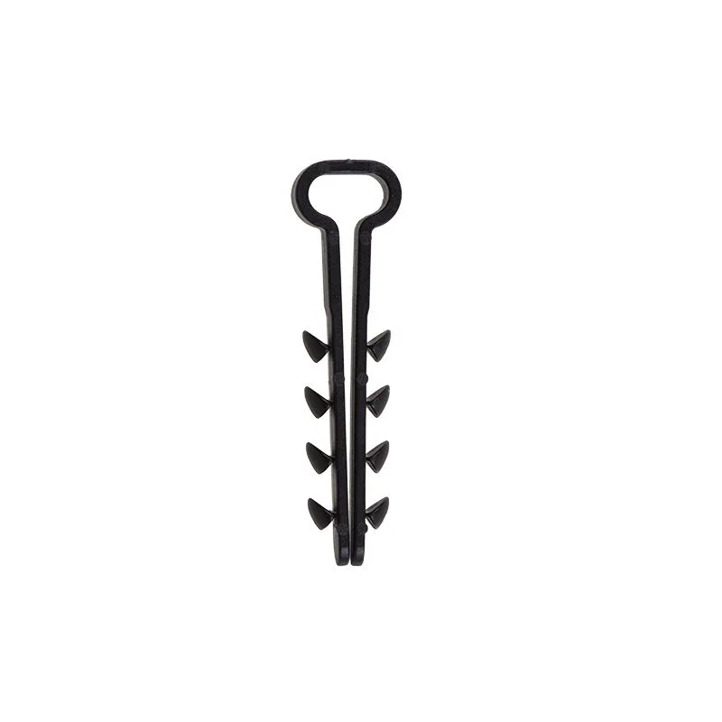 Дюбель-хомут 5-8мм, прямоугольный, черный (100 шт/уп) REXANT - Фото 2