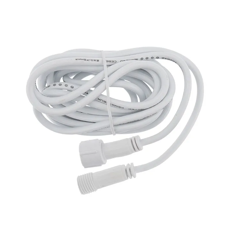 Удлинитель (шнур) для уличных гирлянд Professional 3 м белый ПВХ